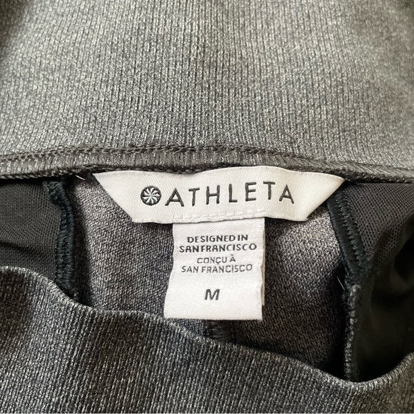 Athleta Heather Gray SCULPTEK Venice Mid Rise Jogger Pants 597888 EUC Size M - Picture 9 of 12